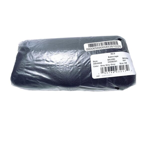 Balenciaga Logo Womens Grey Aluminum Metal Frame UV Sunglasses with Case New - Picture 13 of 15